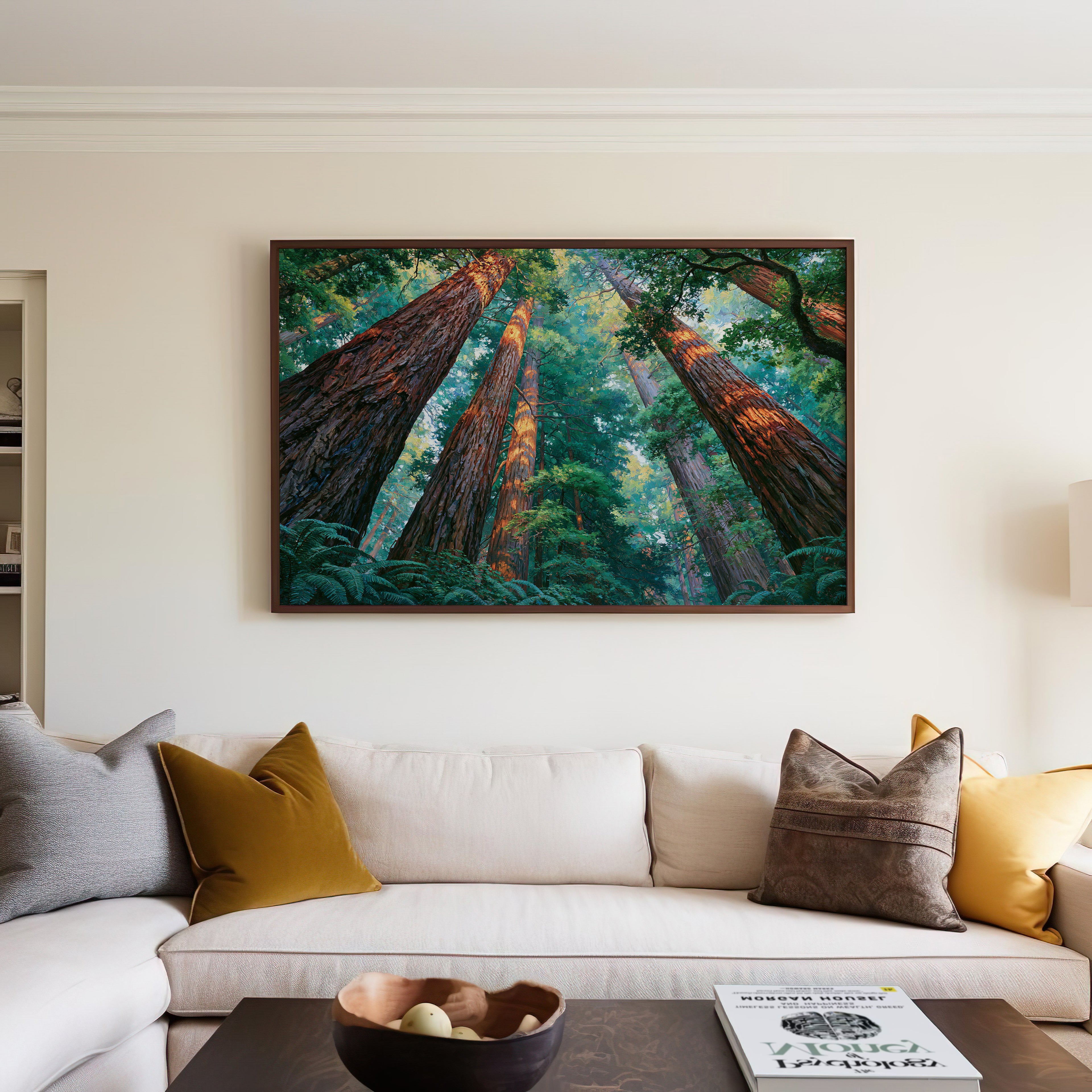 Redwood National Park Classical Oil Painting