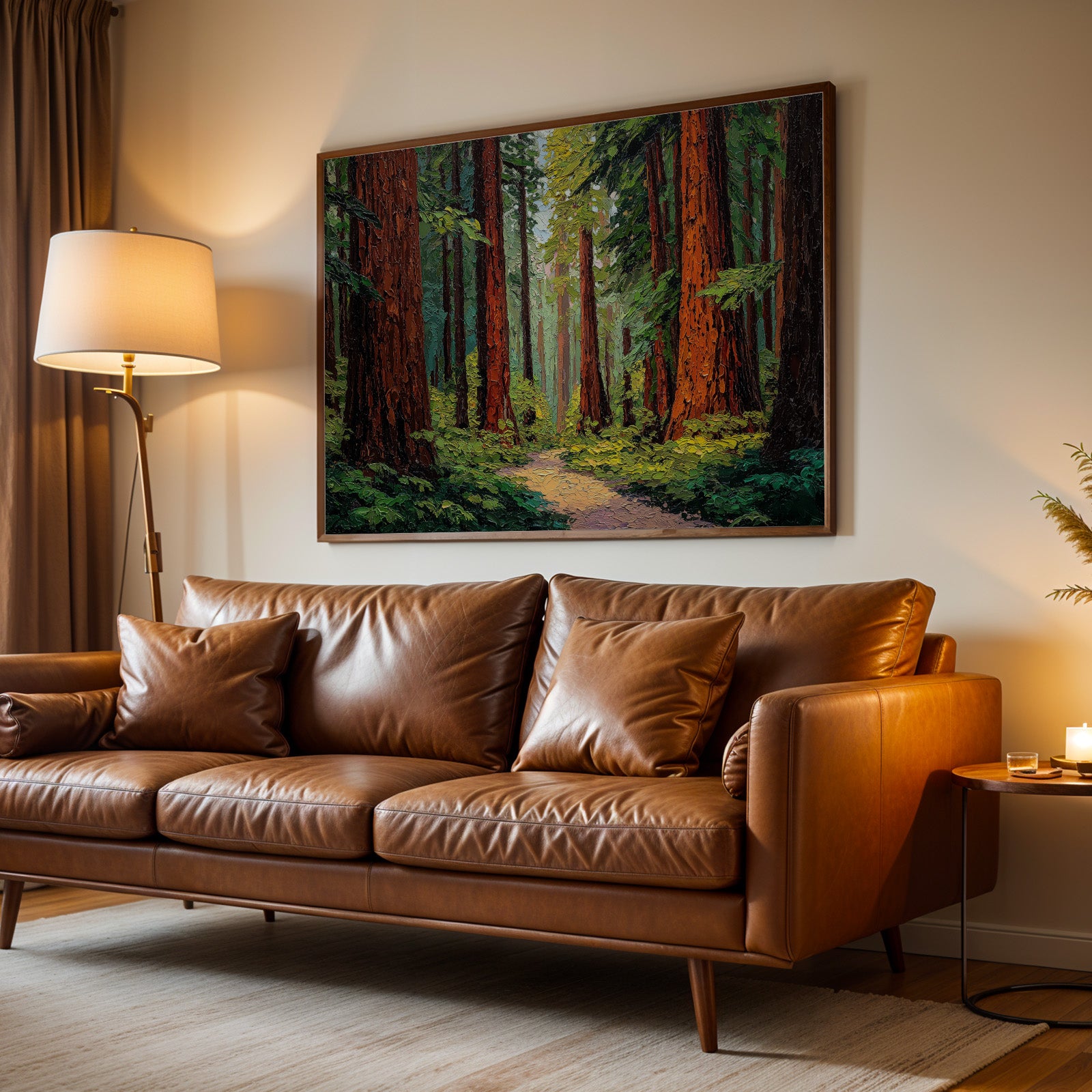 Redwood National Park Oil Painting