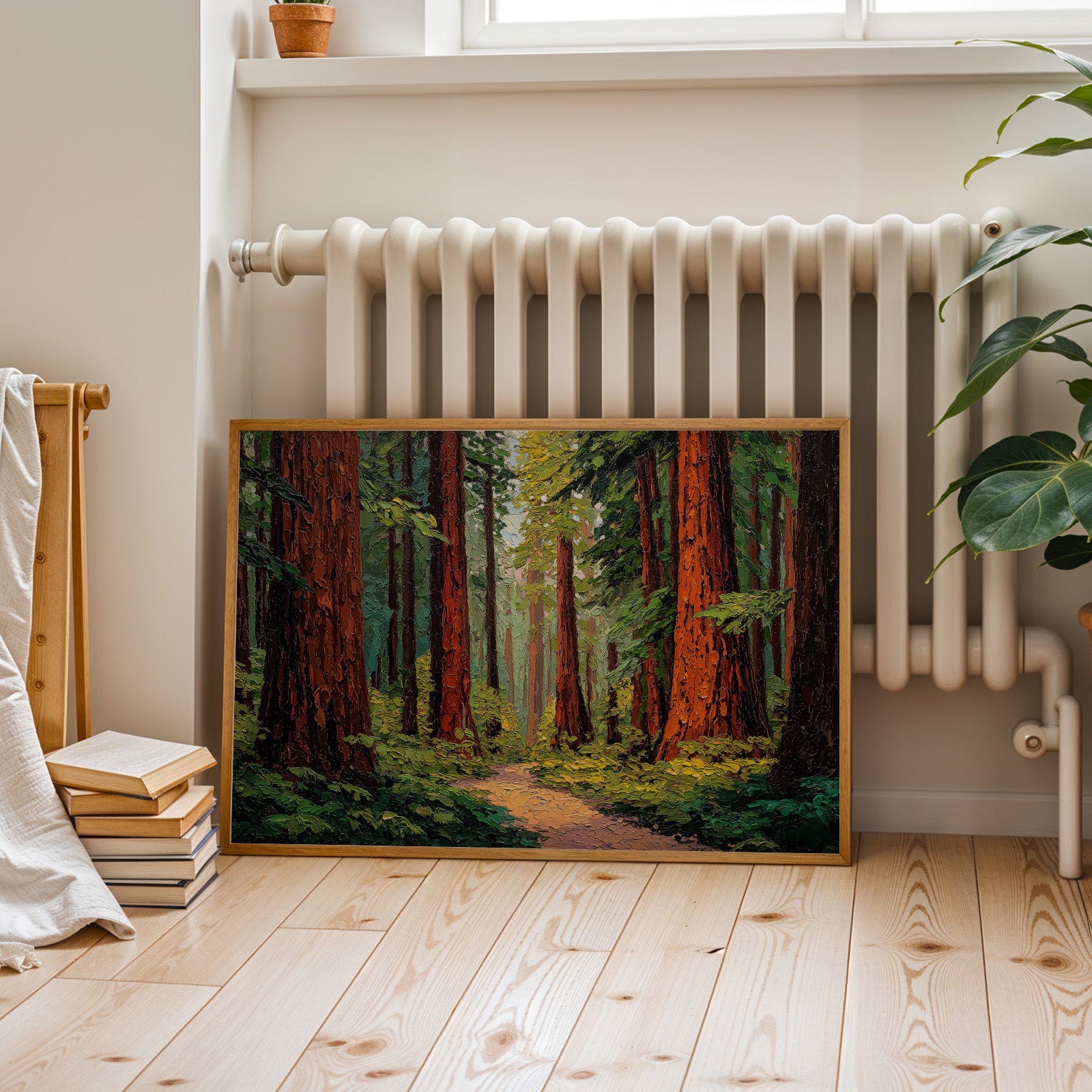 Redwood National Park Oil Painting