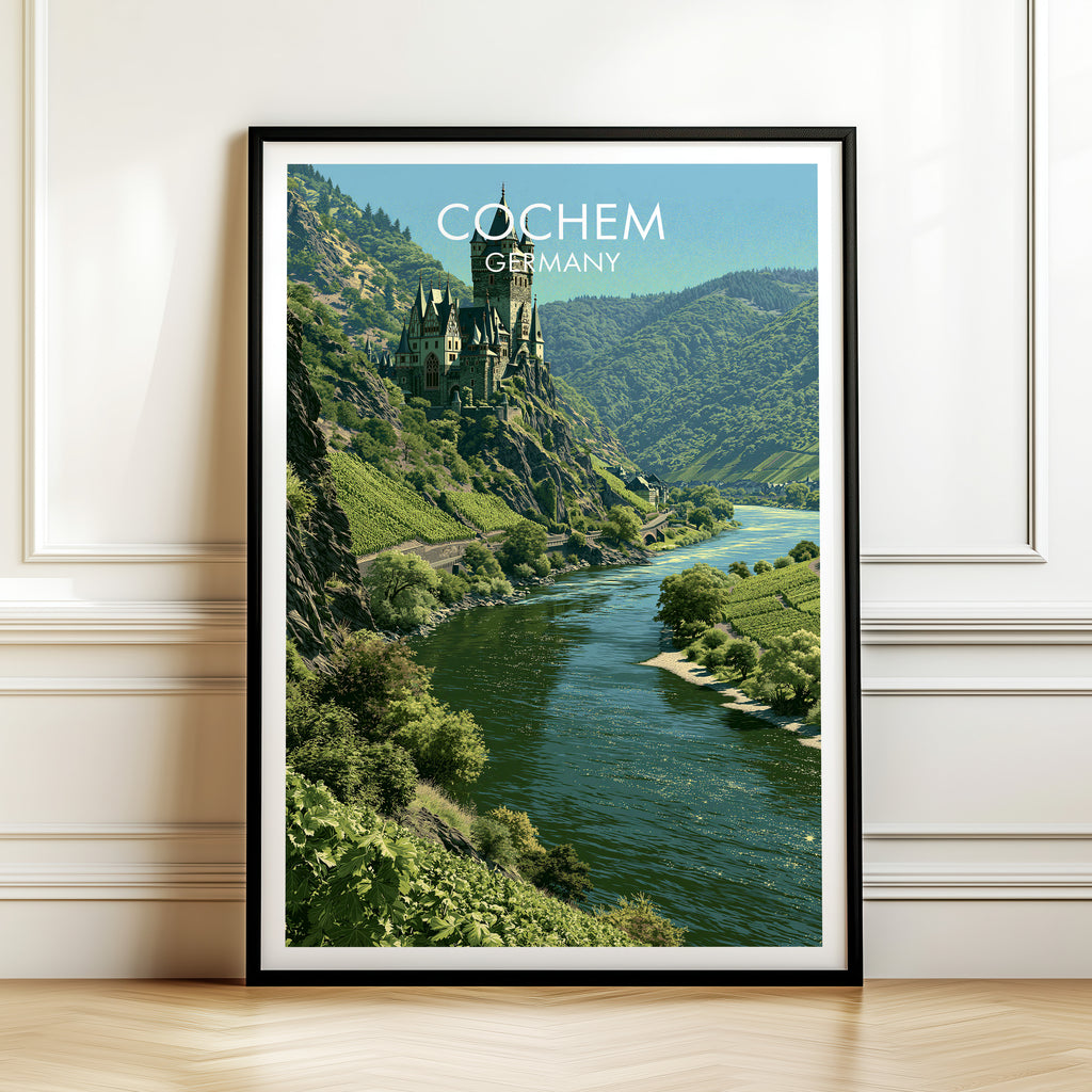 Château de Reichsburg Cochem Allemagne