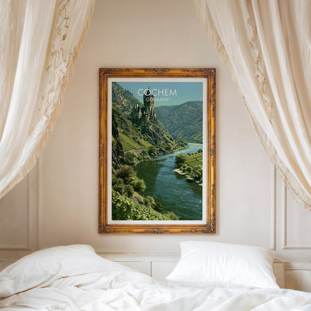 Château de Reichsburg Cochem Allemagne