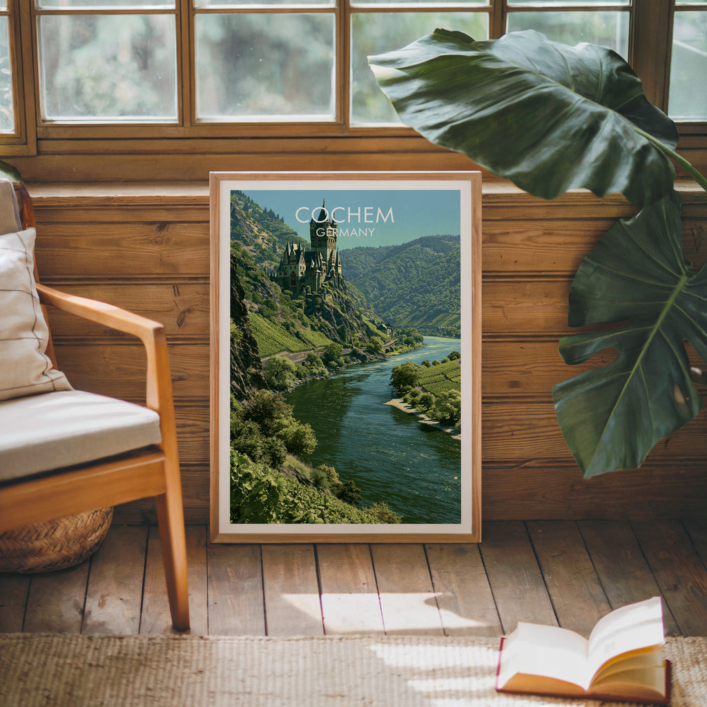 Château de Reichsburg Cochem Allemagne