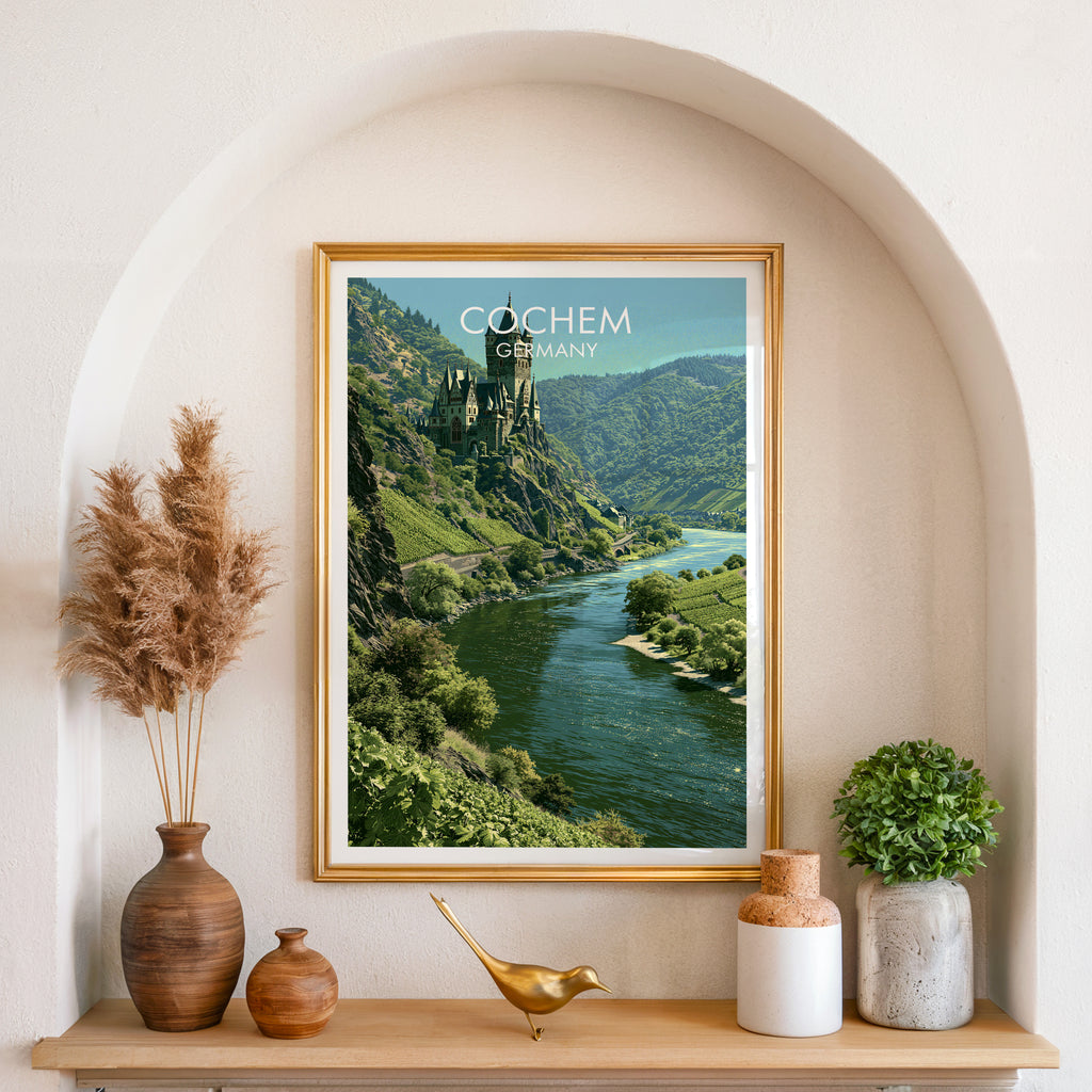 Château de Reichsburg Cochem Allemagne