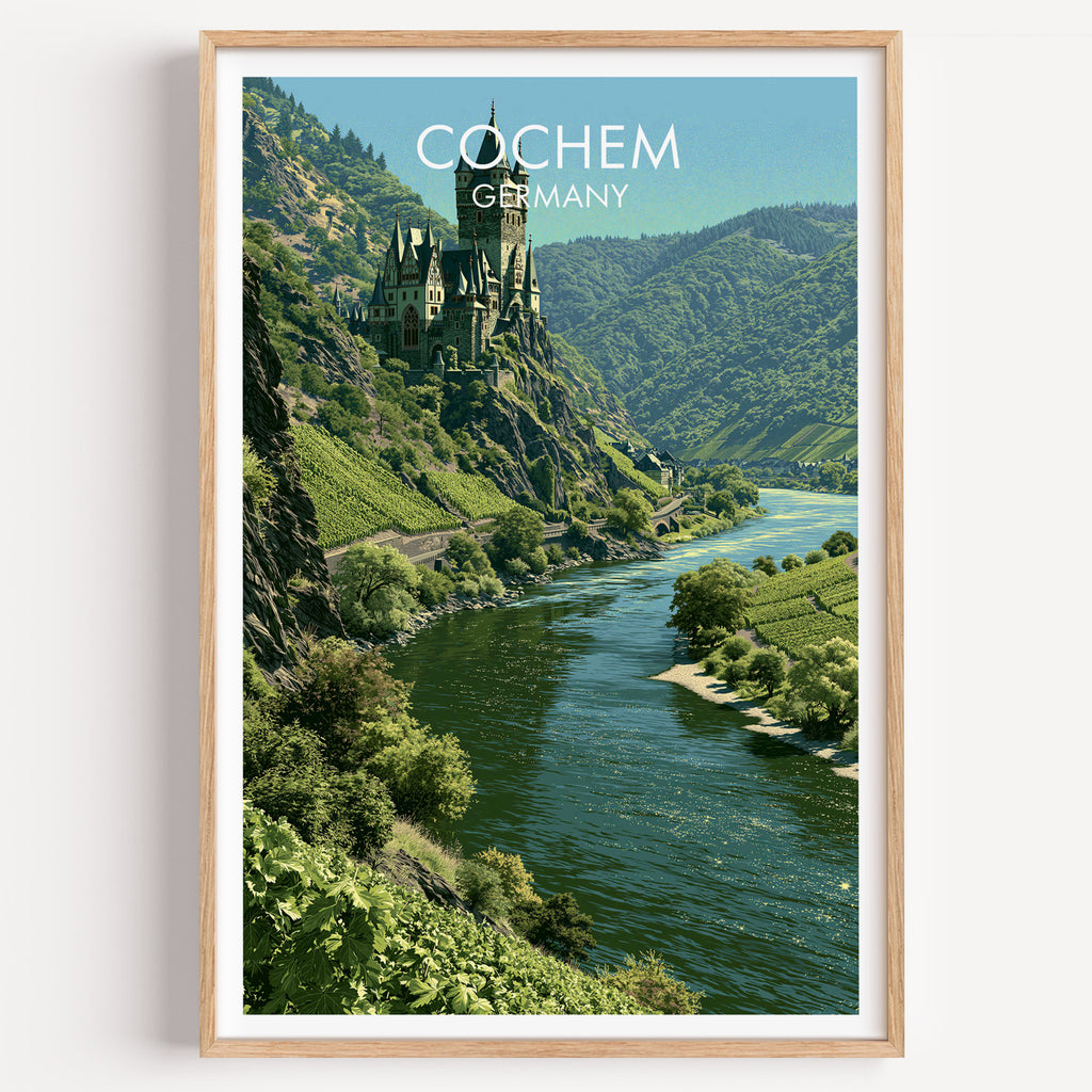 Château de Reichsburg Cochem Allemagne