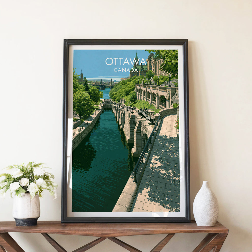 Rideau Canal Ottawa Ontario Canada