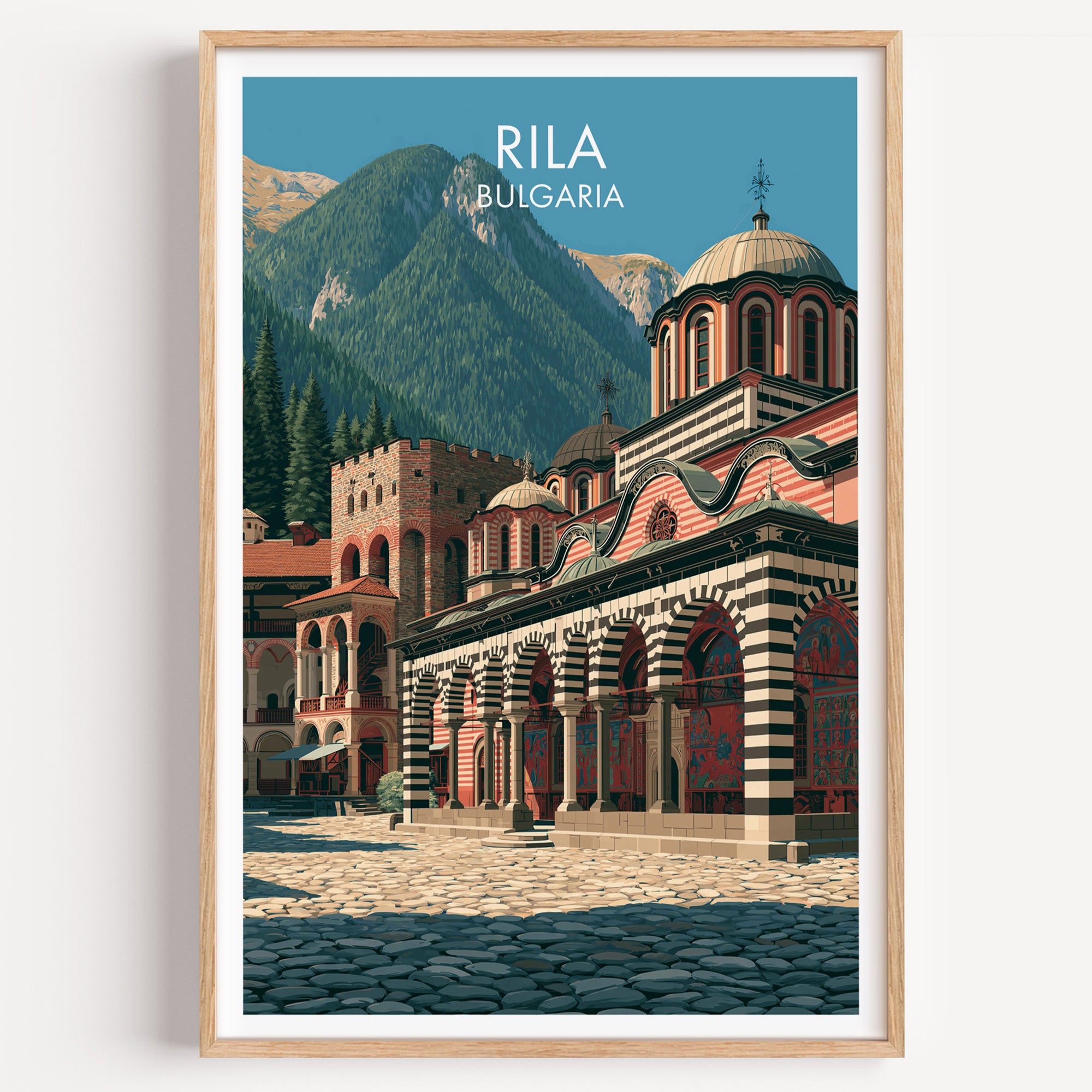 Rila-Kloster Rila Bulgarien