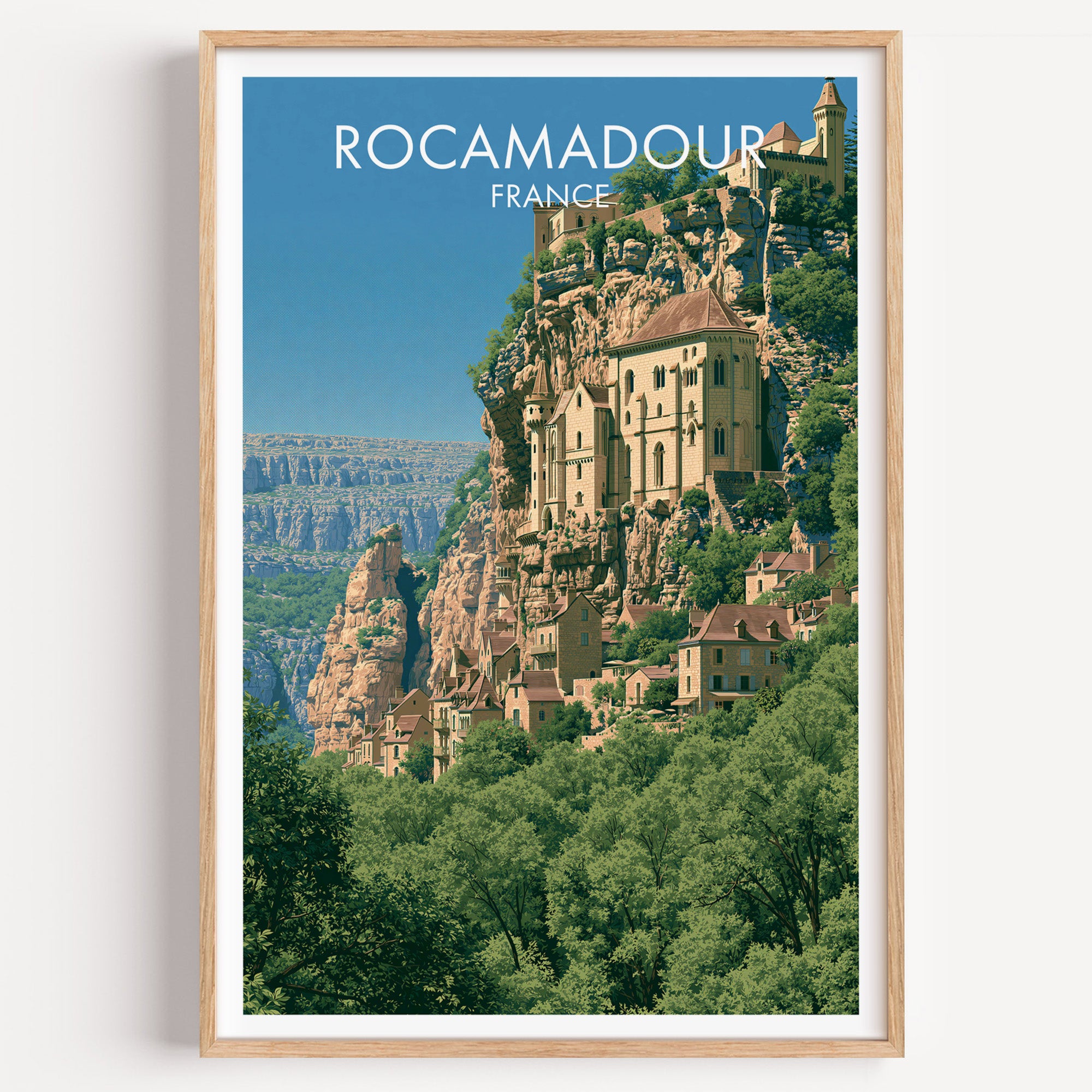 Rocamadour Frankreich