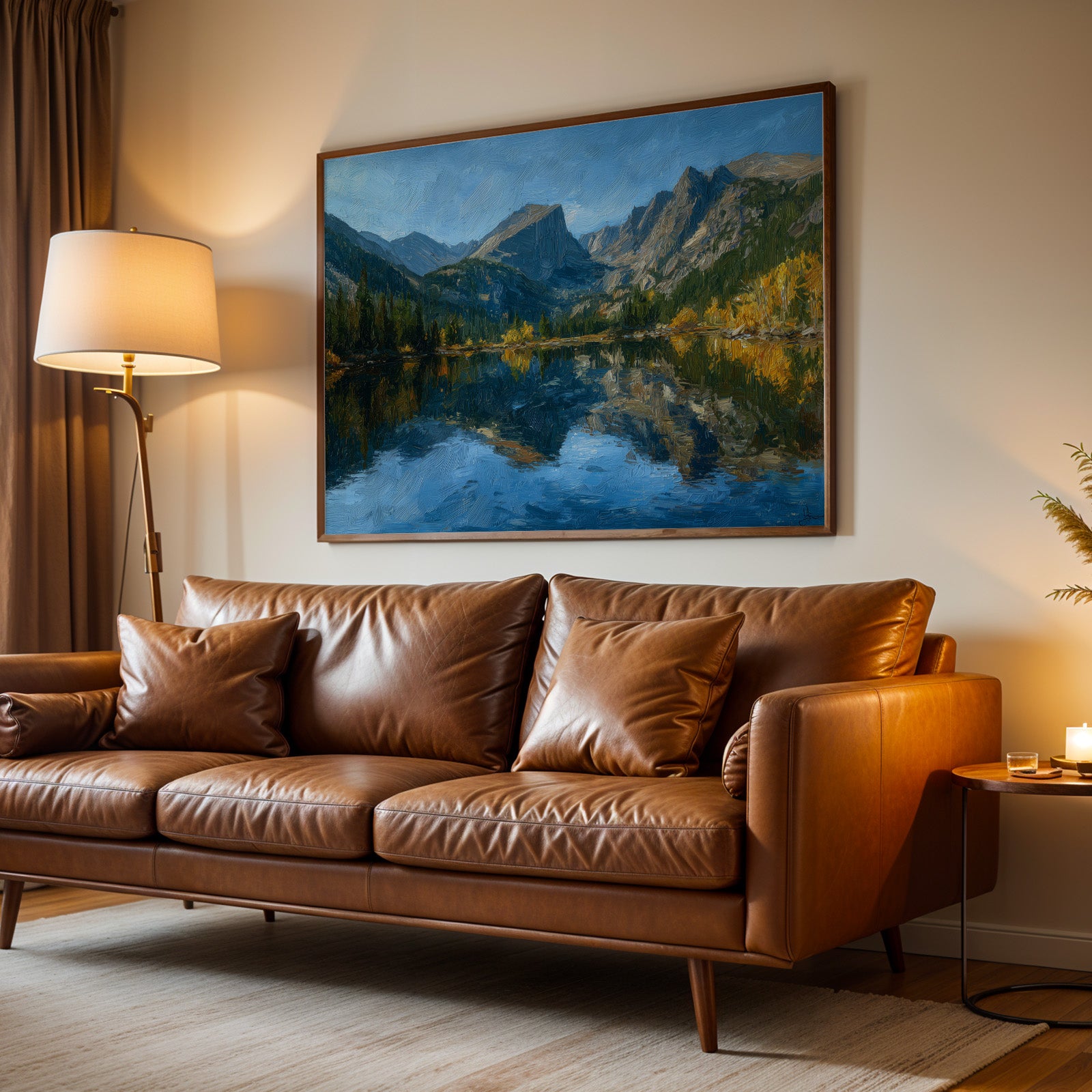 Rocky Mountain National Park Oil Painting