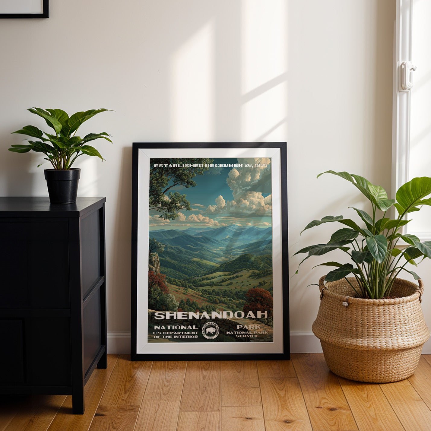 Shenandoah National Park Vintage WPA