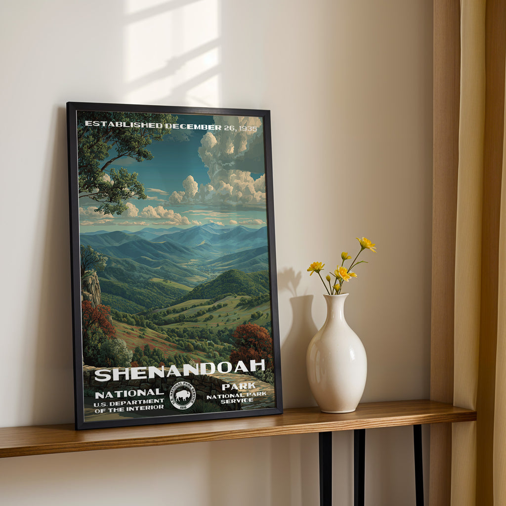 Shenandoah National Park Vintage WPA