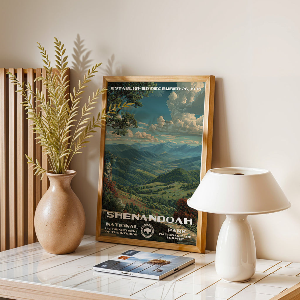 Shenandoah National Park Vintage WPA