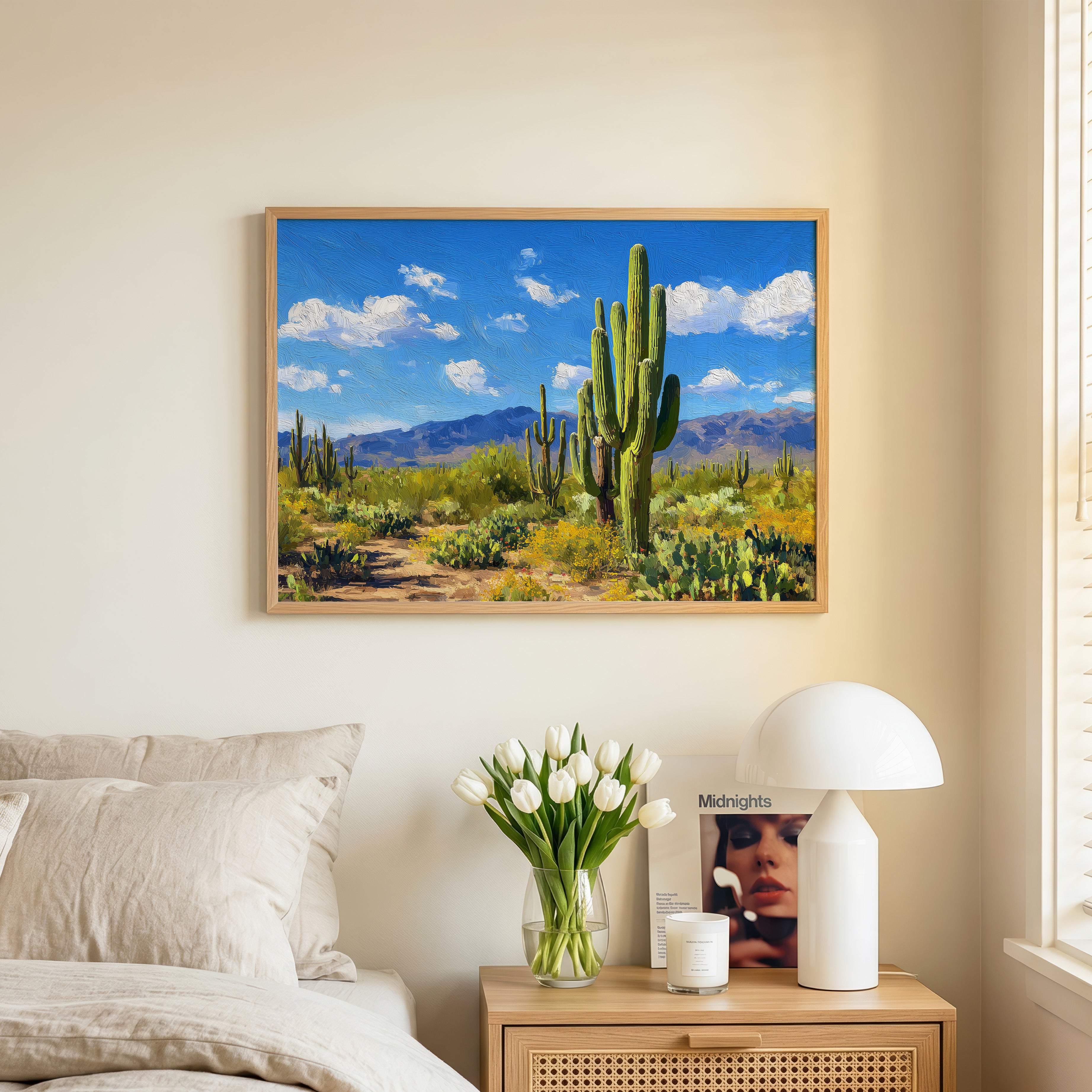 Saguaro National Park Oil Painting