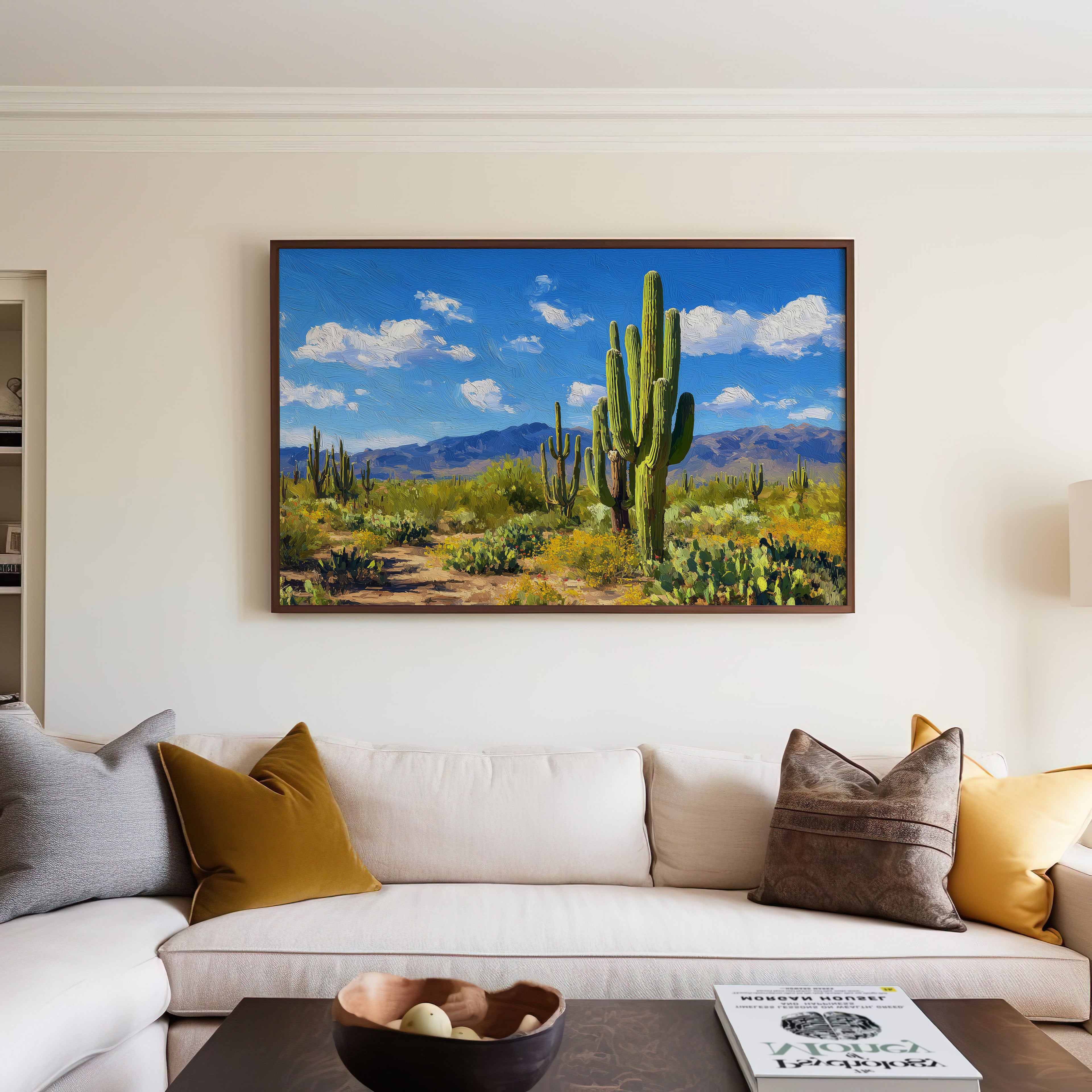 Saguaro National Park Oil Painting