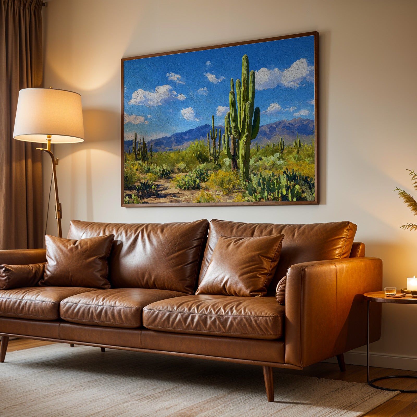 Saguaro National Park Oil Painting