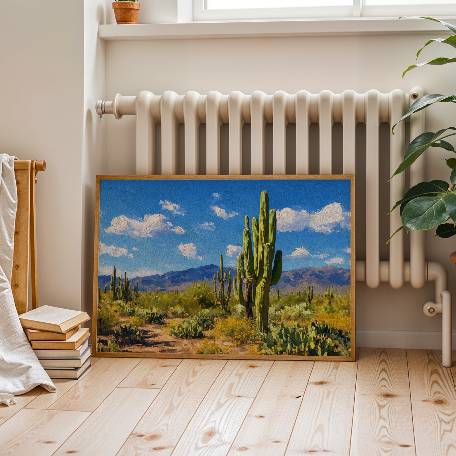 Saguaro National Park Oil Painting