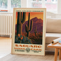 Saguaro National Park Vintage WPA Art