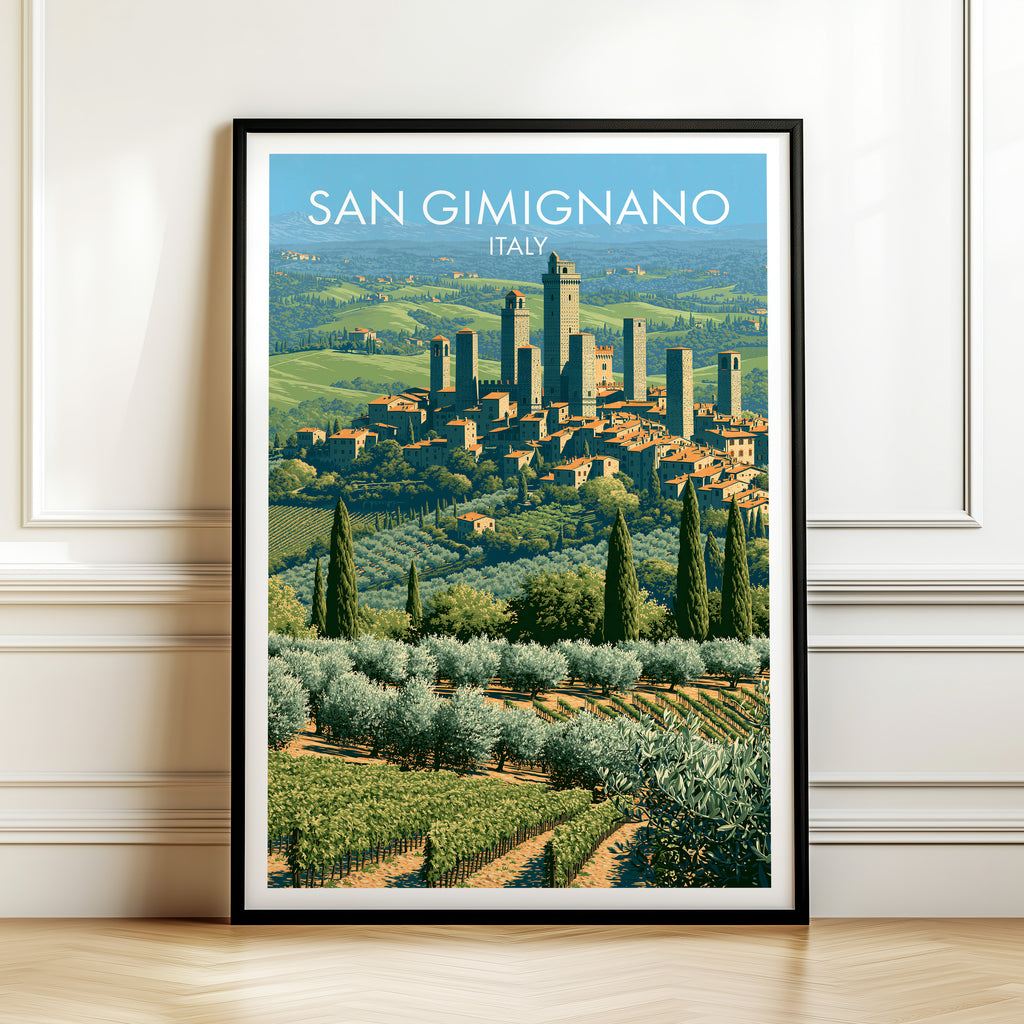 San Gimignano Italien