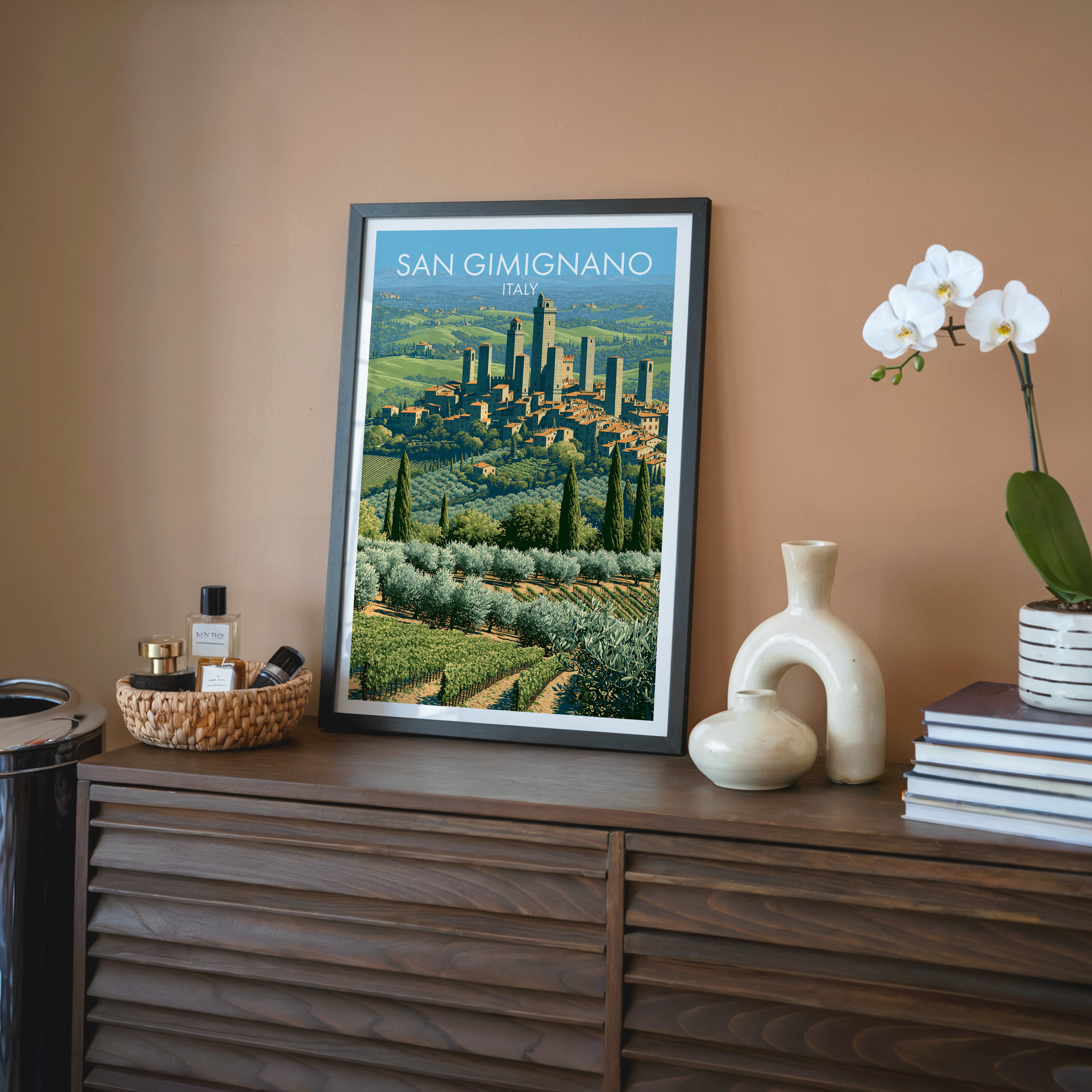 San Gimignano Italie