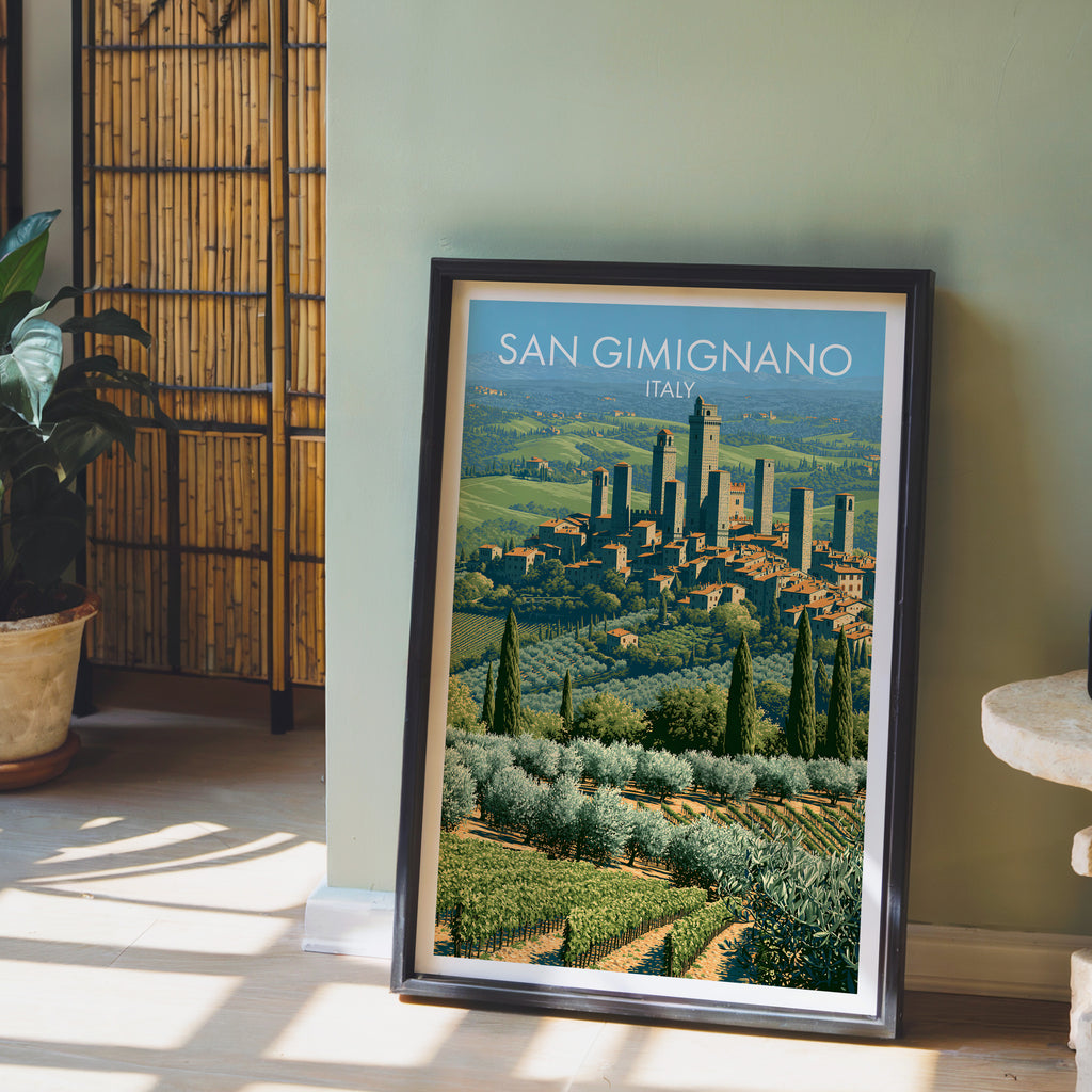 San Gimignano Italien