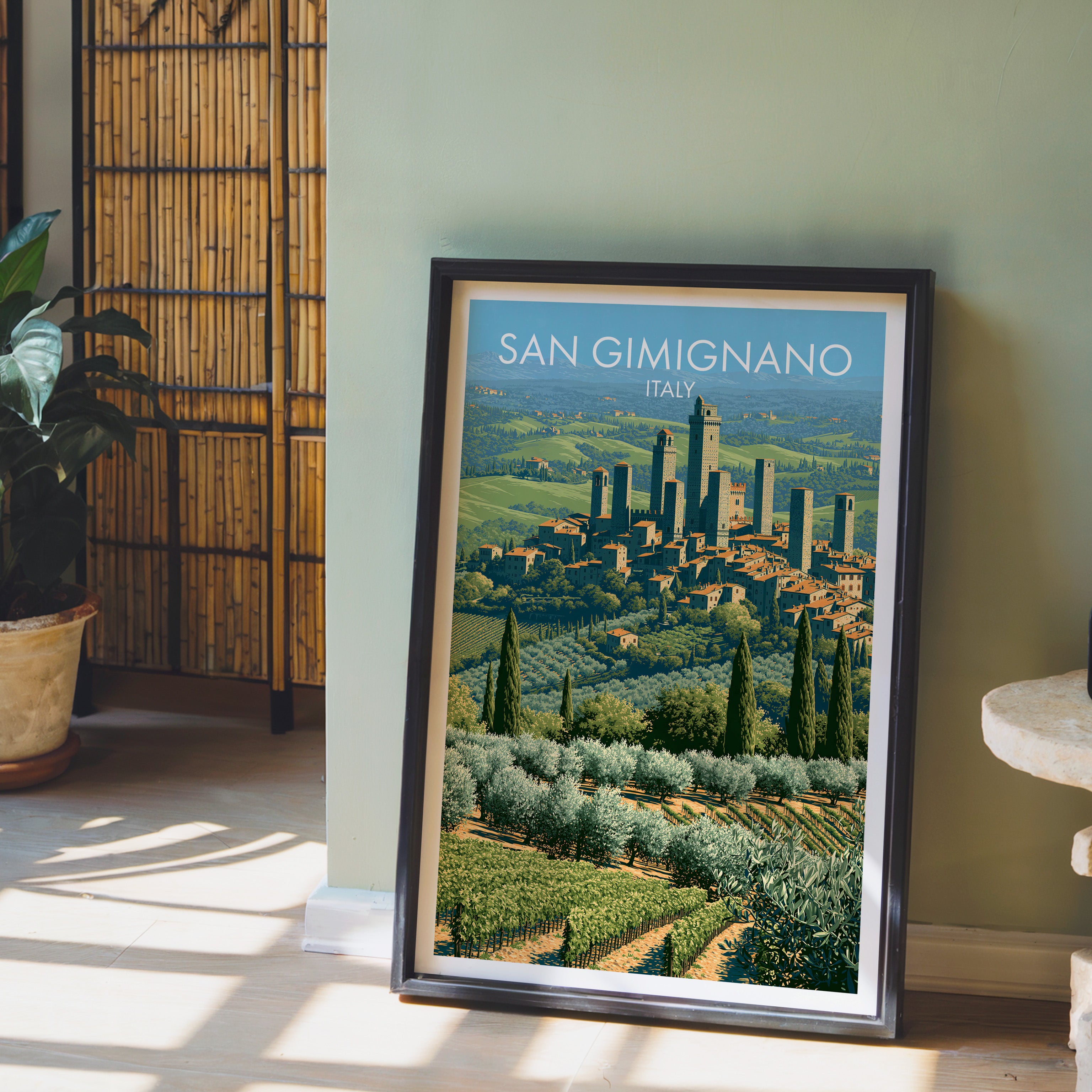 San Gimignano Italie