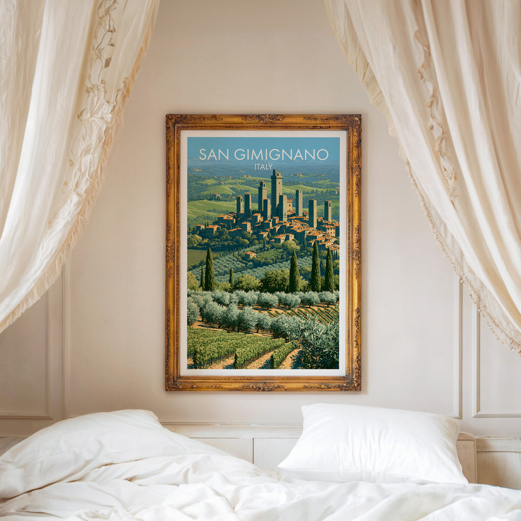 San Gimignano Italien