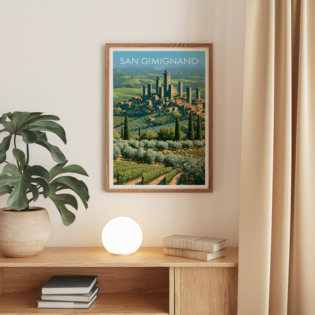 San Gimignano Italien
