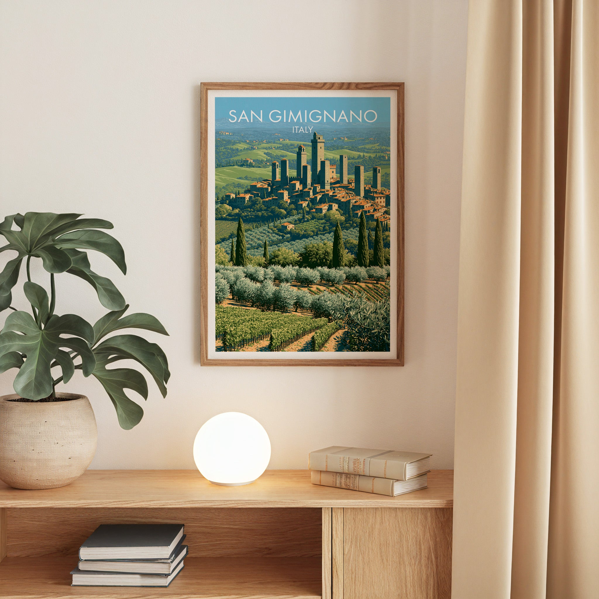 San Gimignano Italien