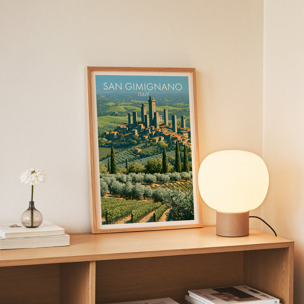 San Gimignano Italien