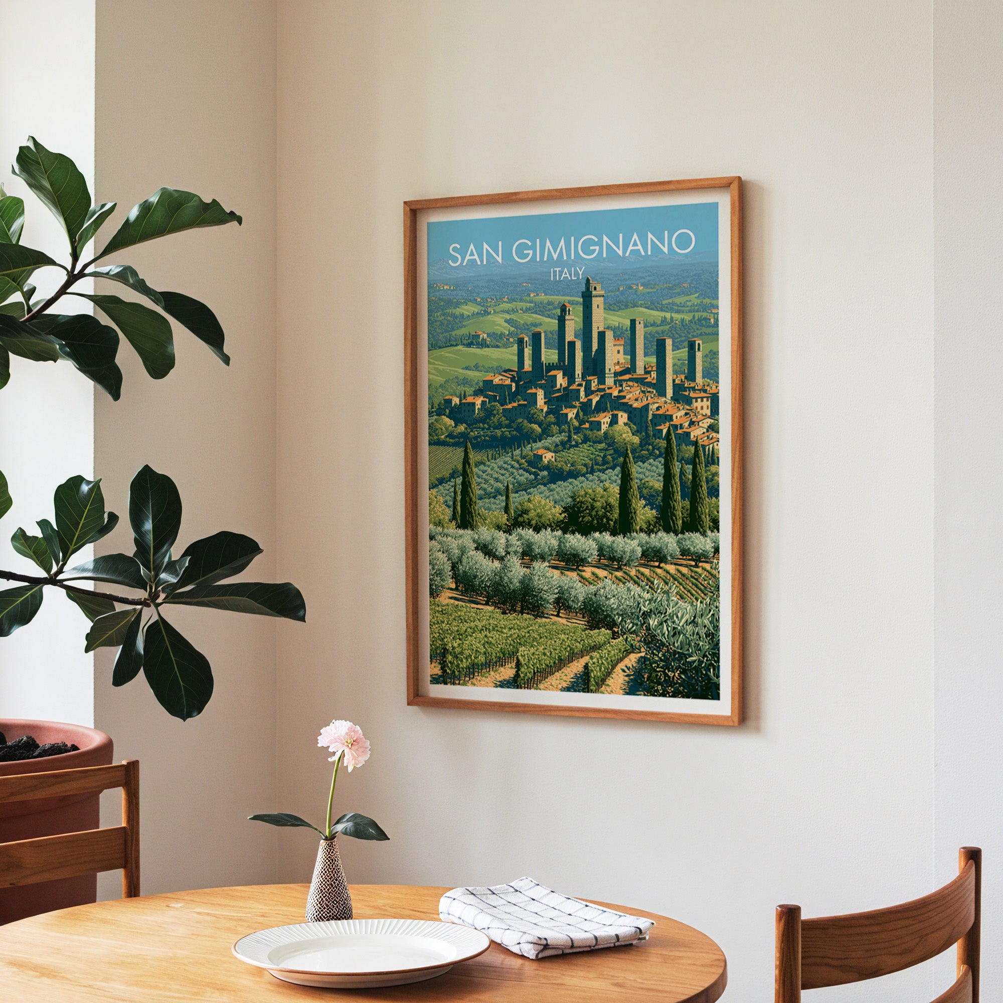 San Gimignano Italien