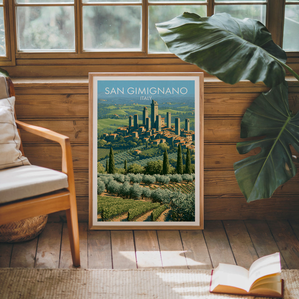 San Gimignano Italien