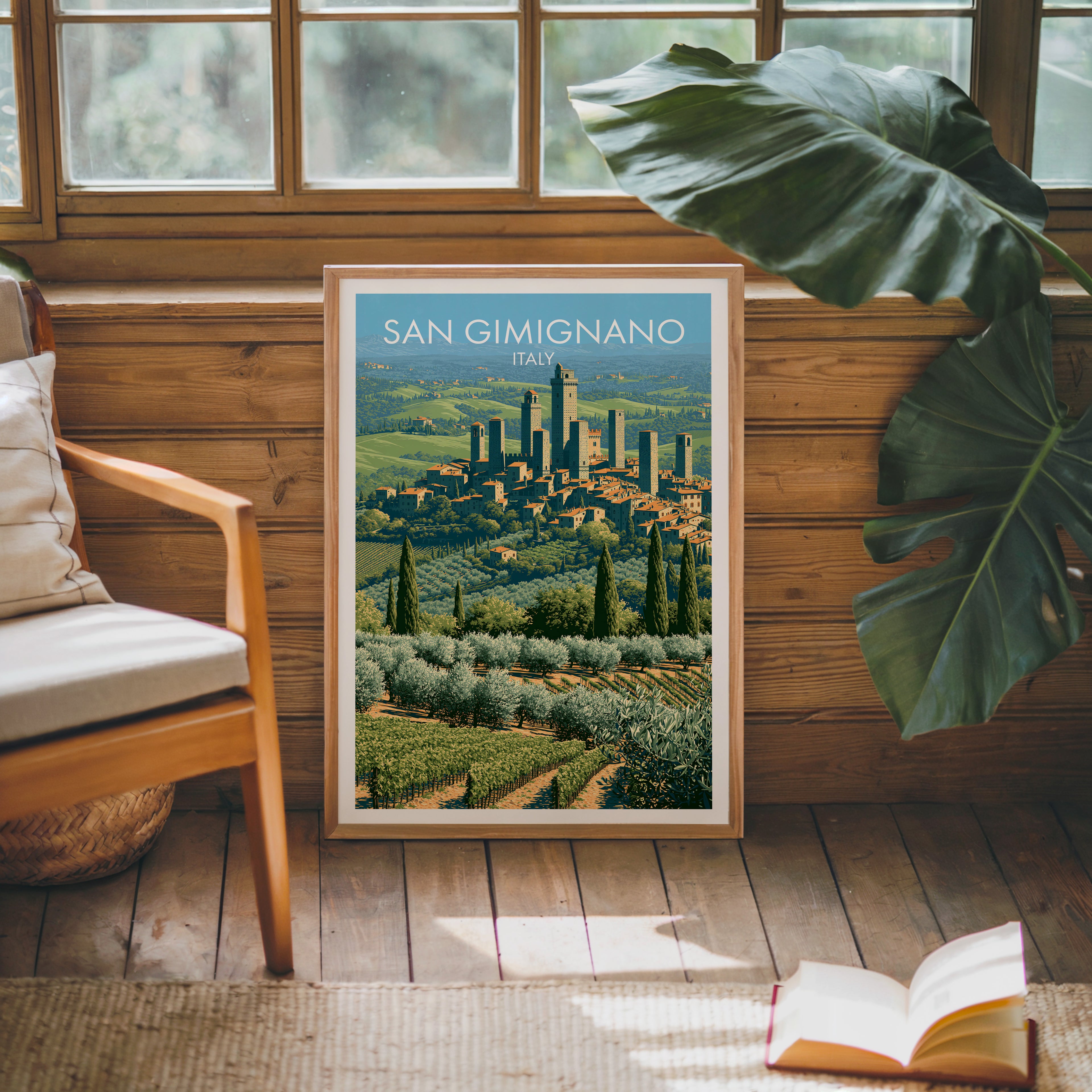 San Gimignano Italien