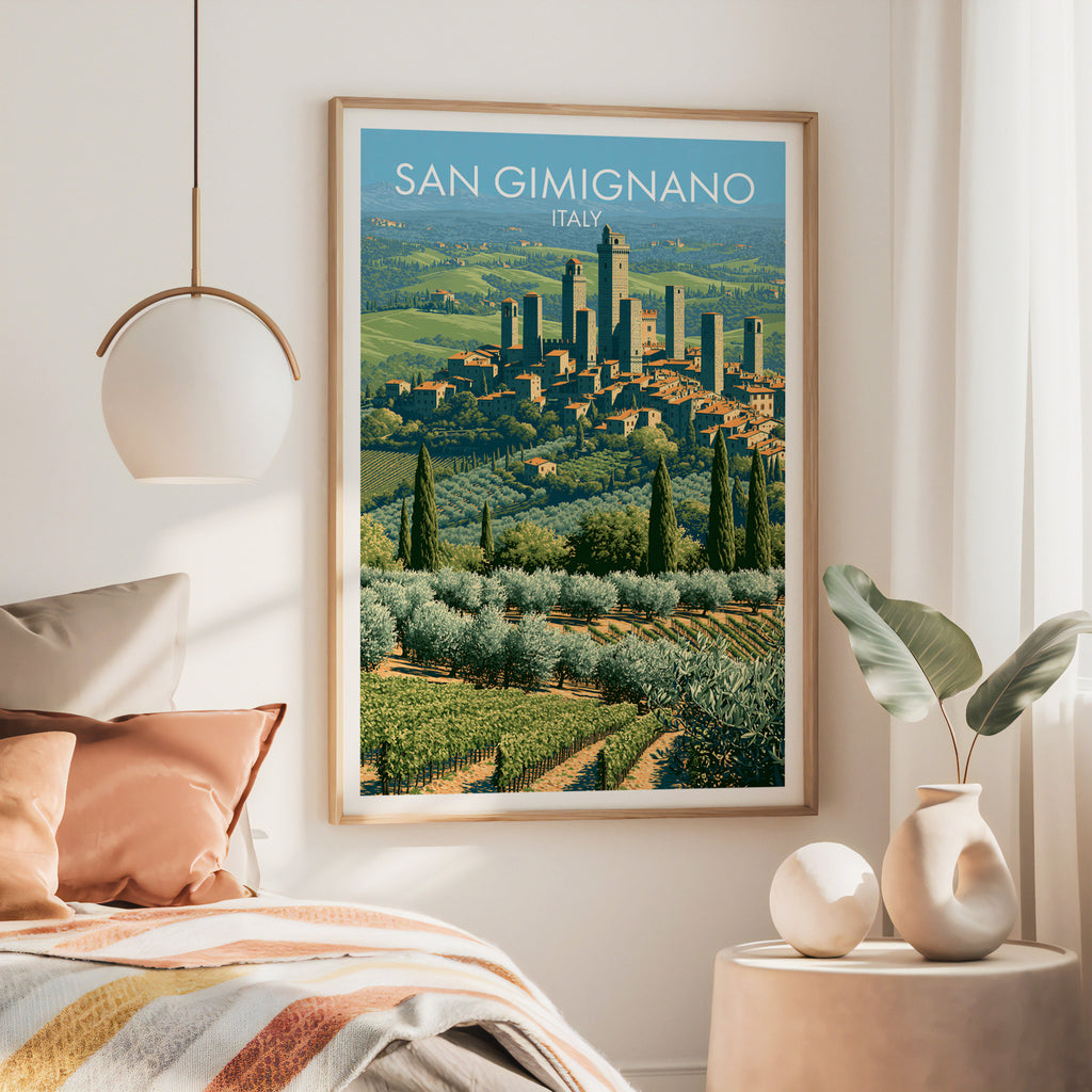 San Gimignano Italien