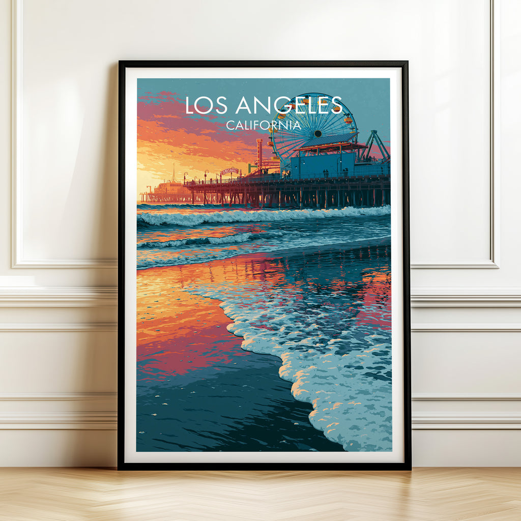 Santa Monica Pier Los Angeles California