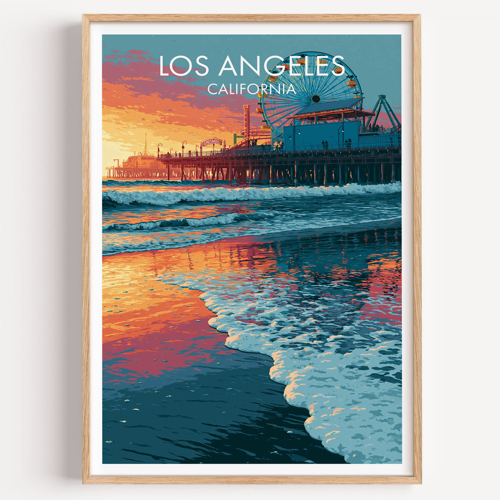 Santa Monica Pier Los Angeles California