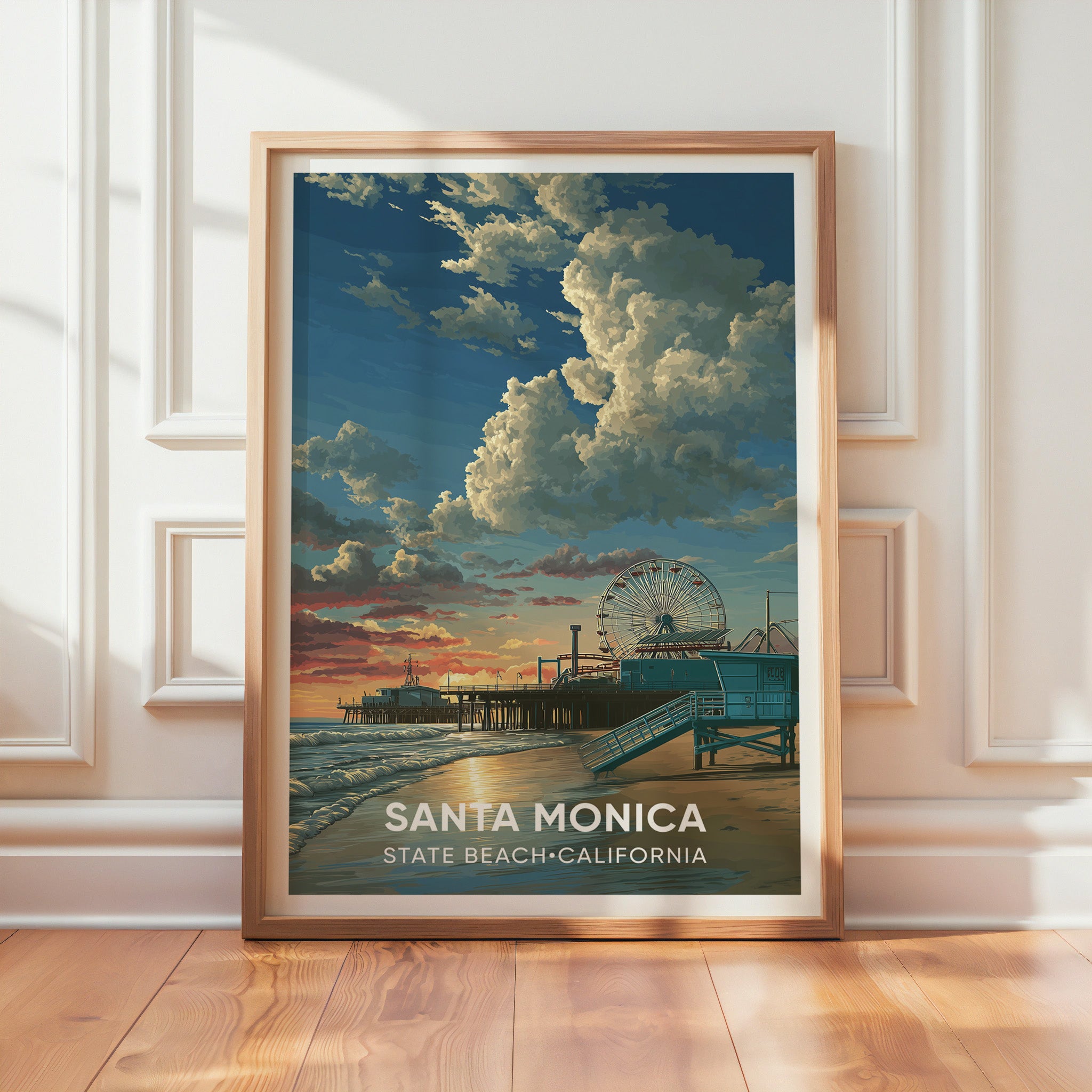 Santa Monica State Beach California