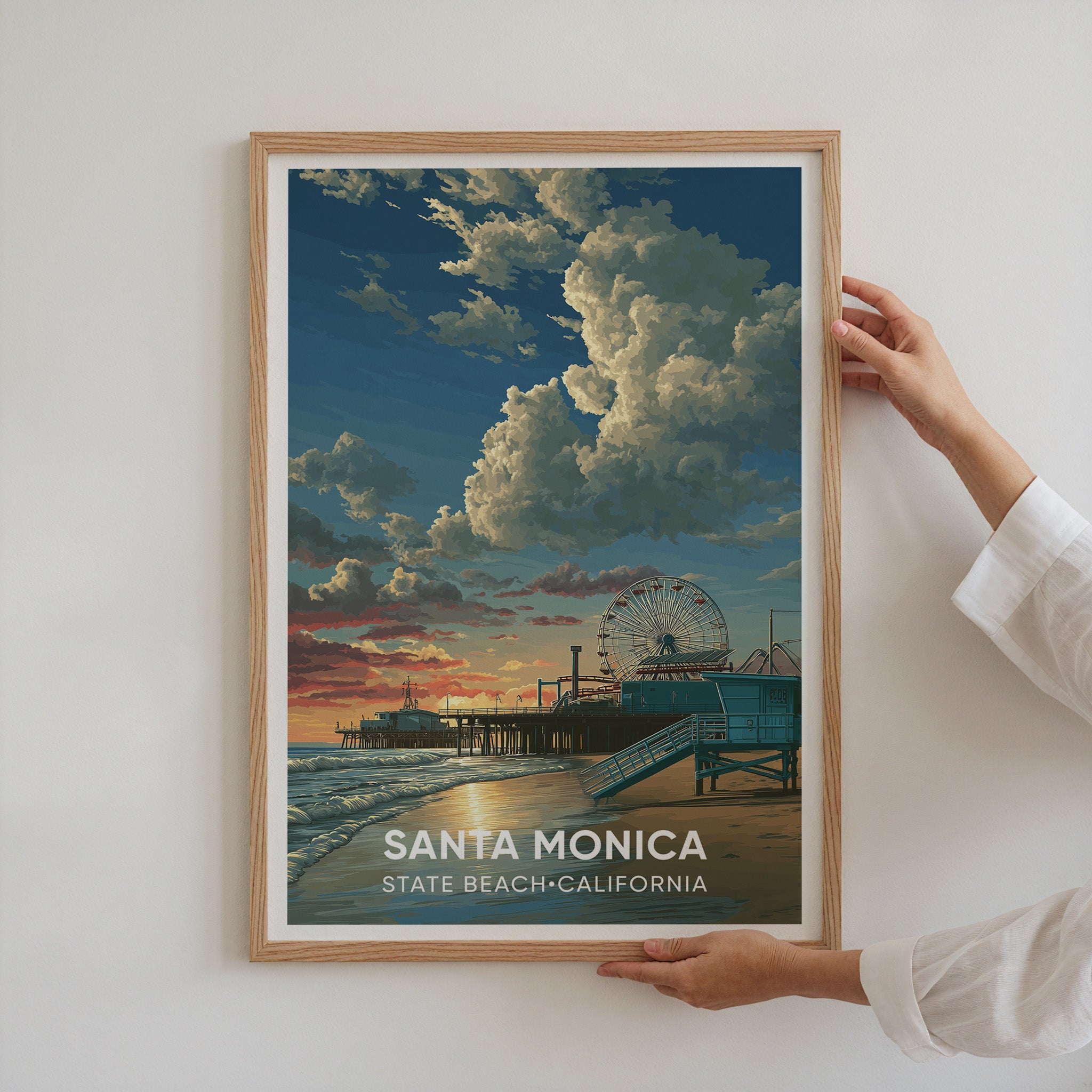 Santa Monica State Beach California