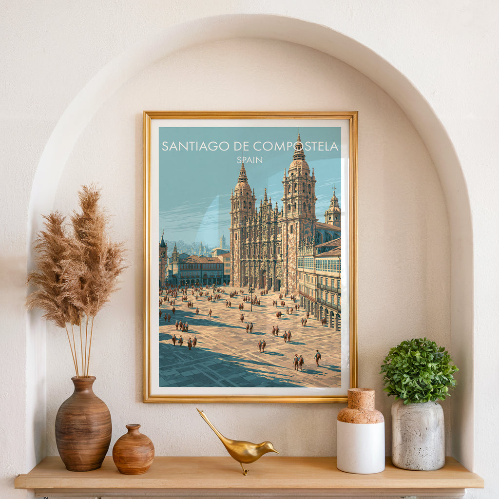 Santiago de Compostela Spanien