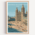 Santiago de Compostela Spanien