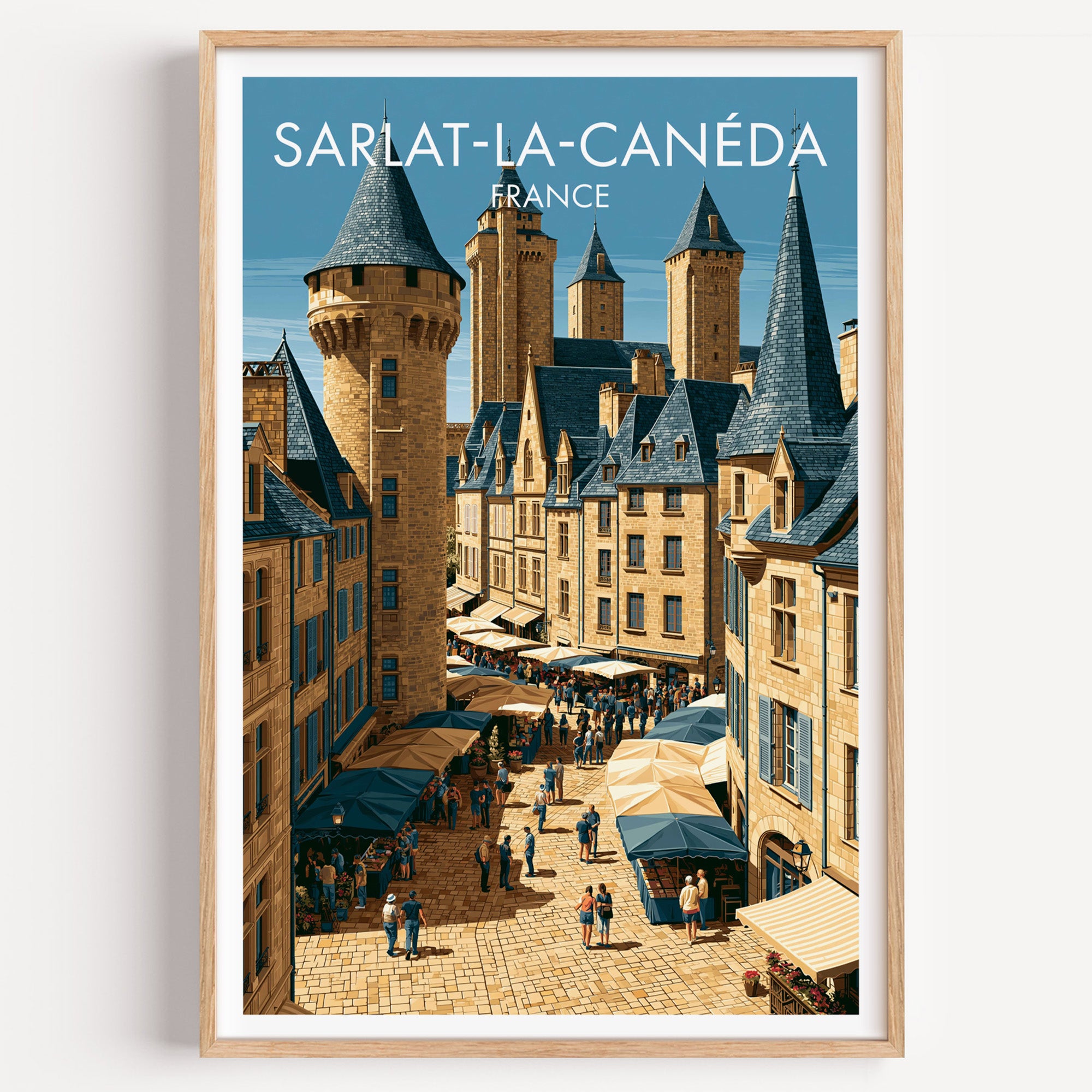 Sarlat-la-Canéda Frankreich