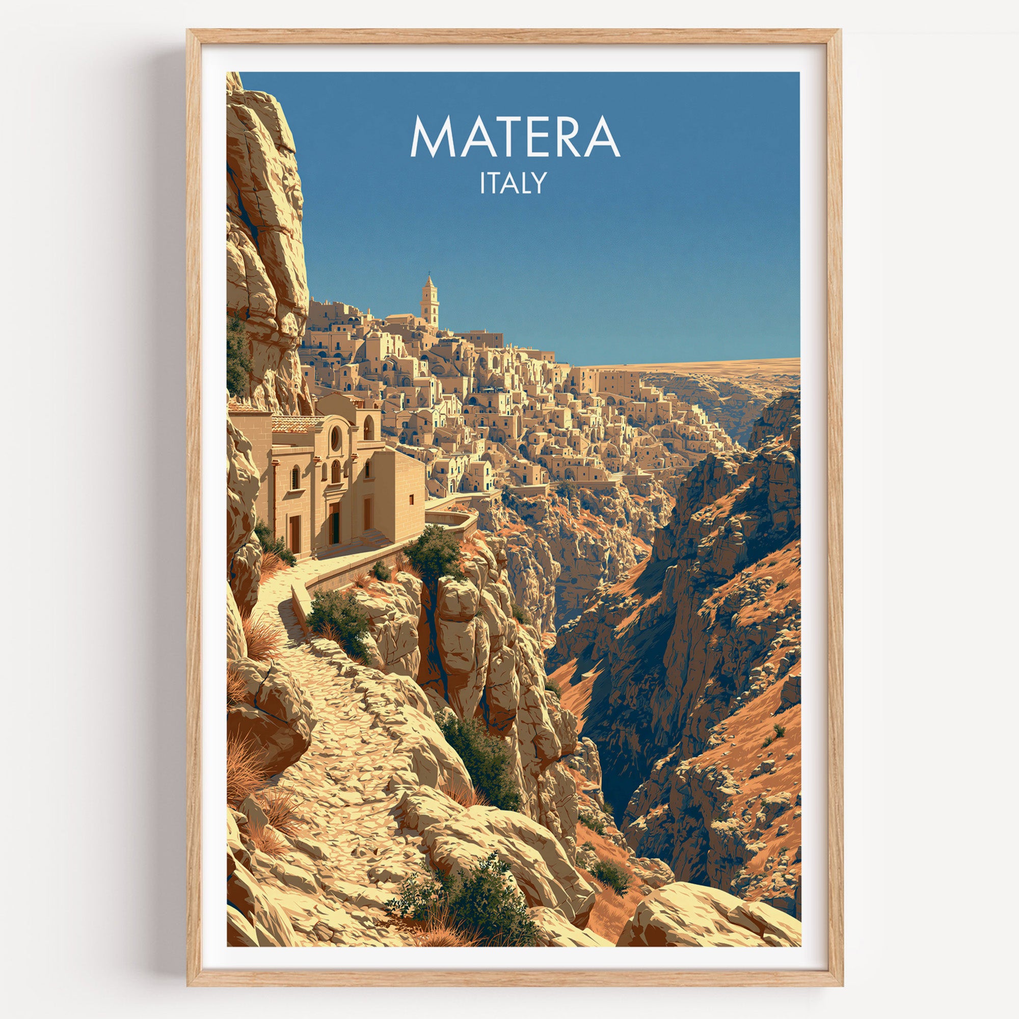 Sassi de Matera Italie