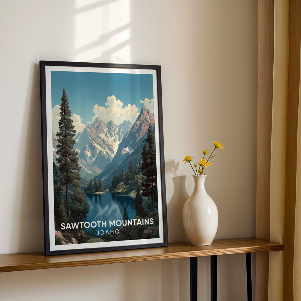 Sawtooth Mountains Idaho