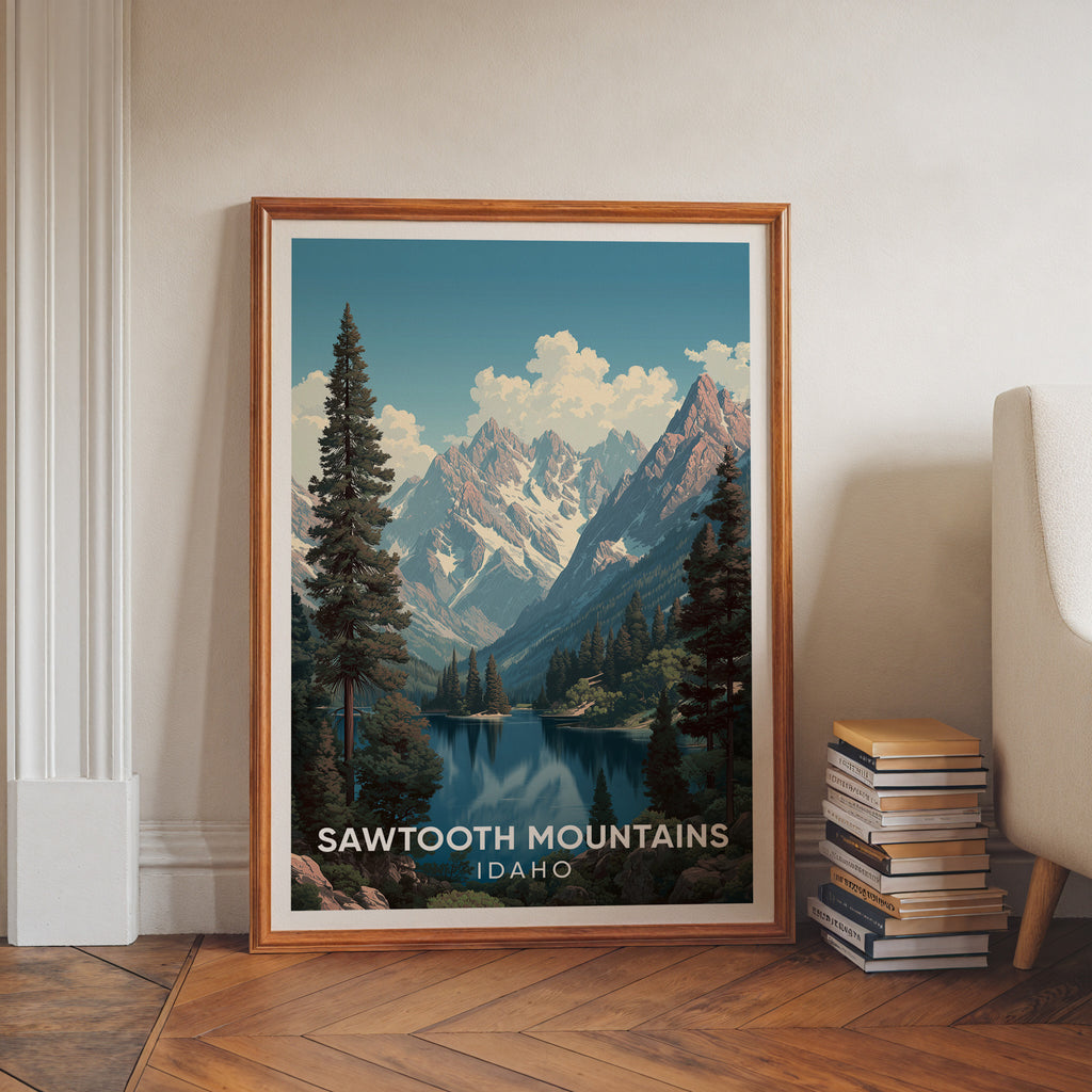 Sawtooth Mountains Idaho