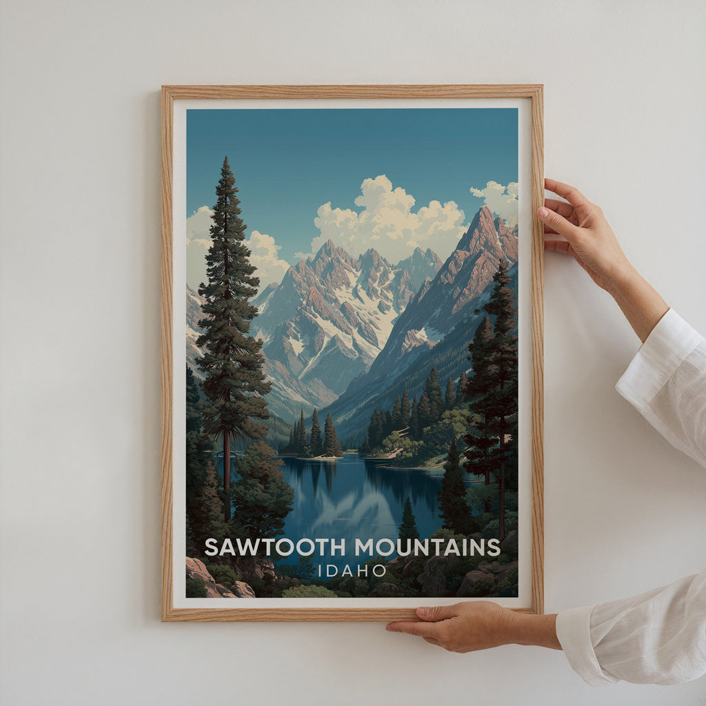 Sawtooth Mountains Idaho