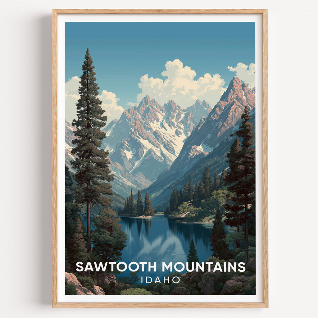 Sawtooth Mountains Idaho