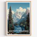 Sawtooth Mountains Idaho