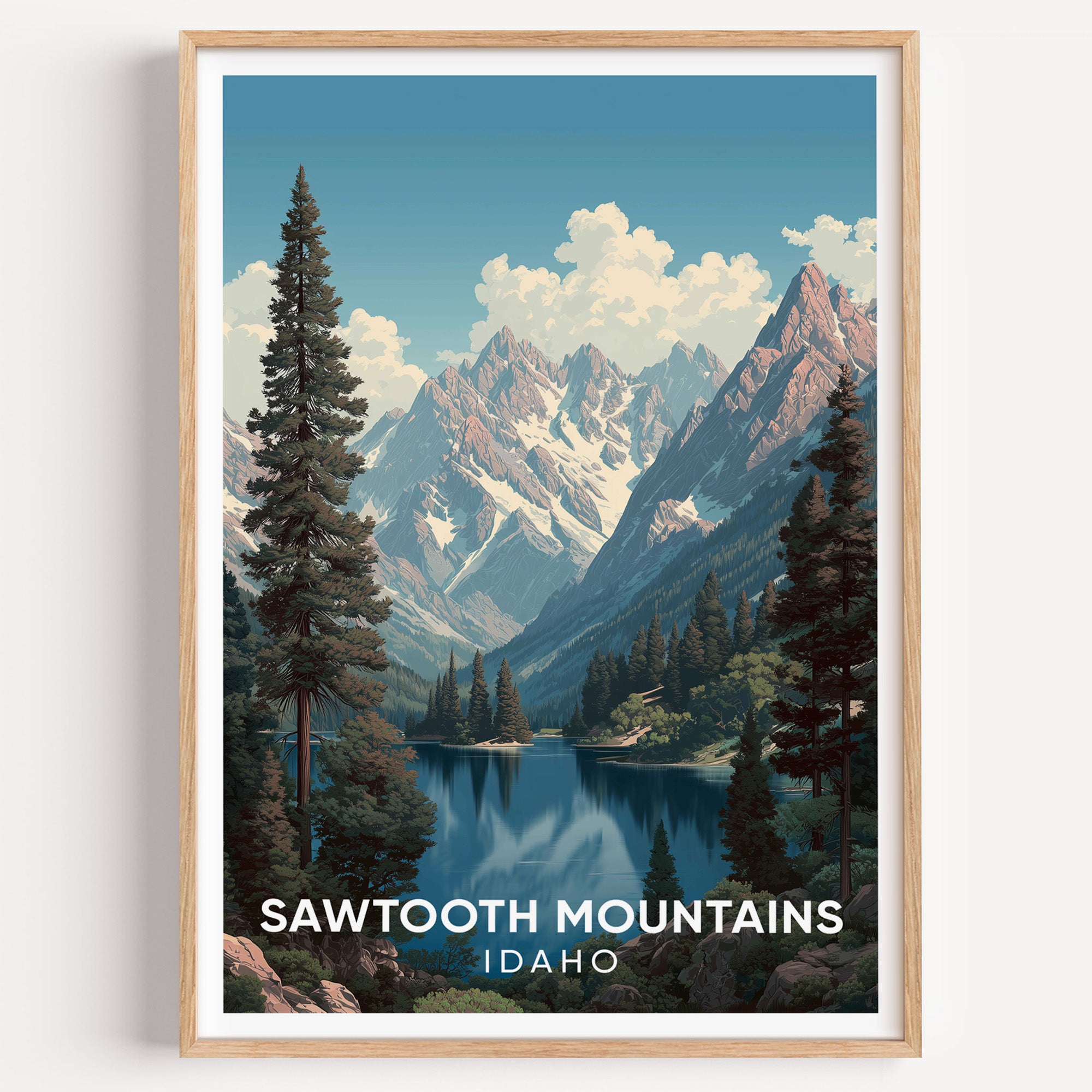Sawtooth Mountains Idaho