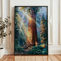 Sequoia National Park Watercolor Art
