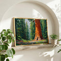 Sequoia National Park Oil Painting