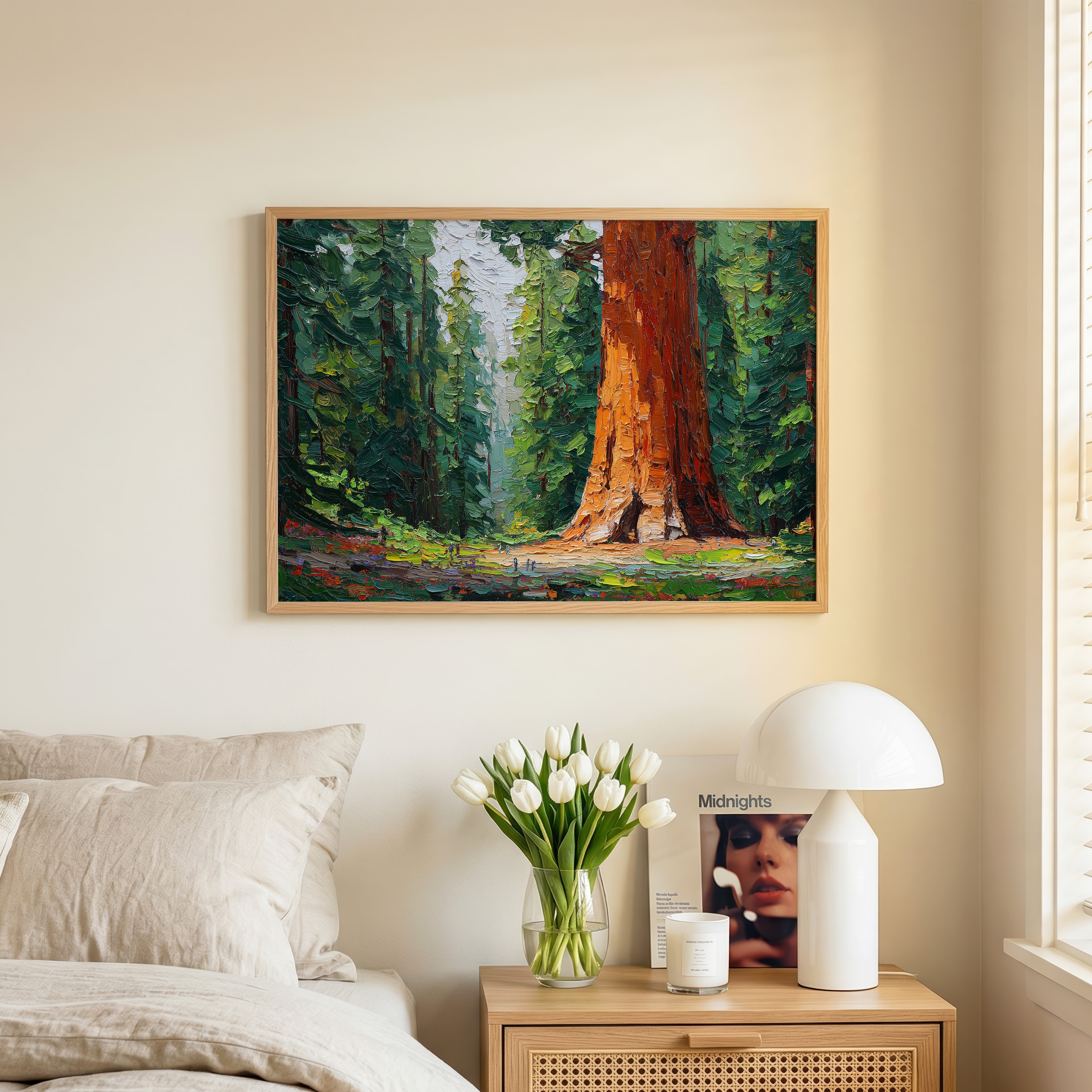 Sequoia National Park Oil Painting