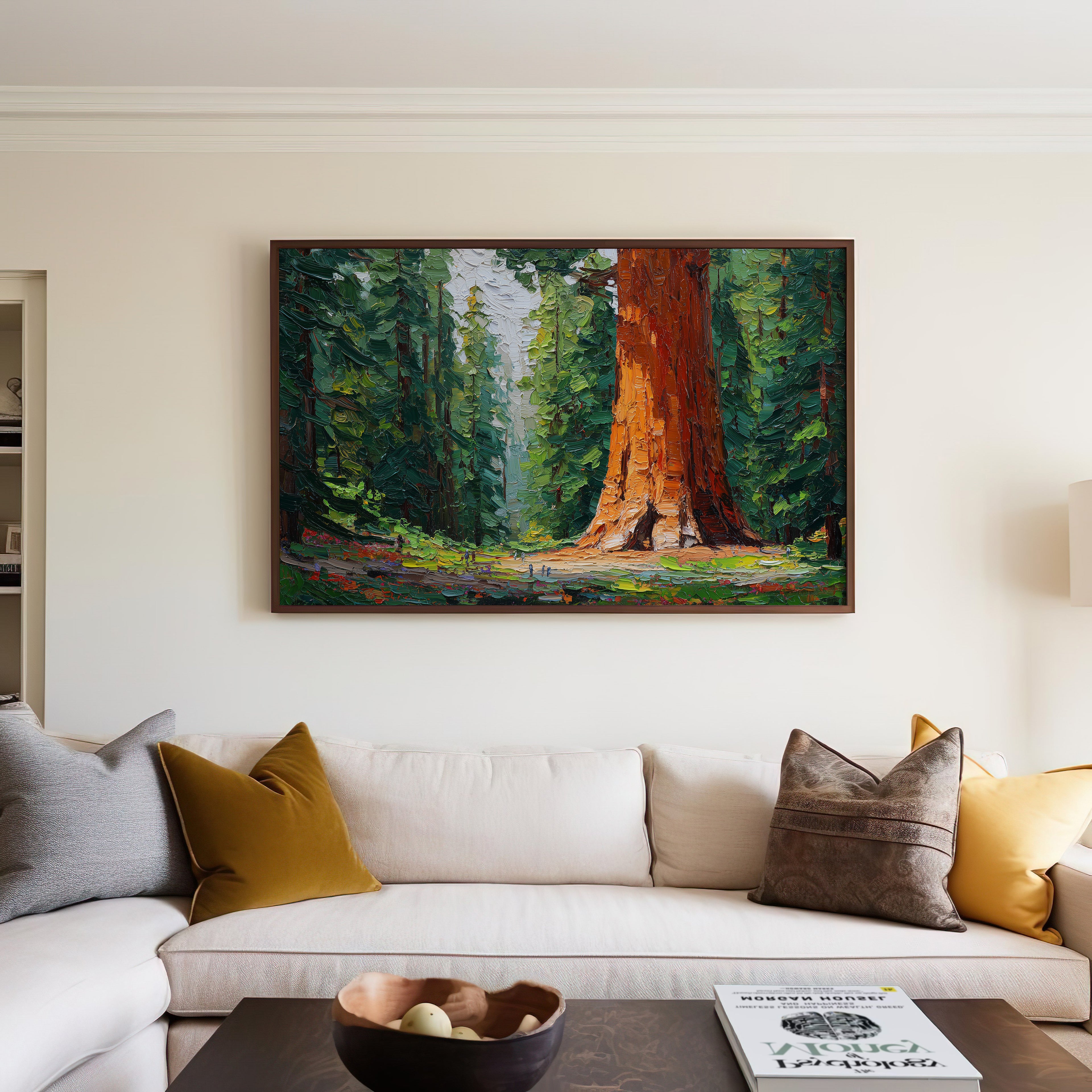 Sequoia National Park Oil Painting
